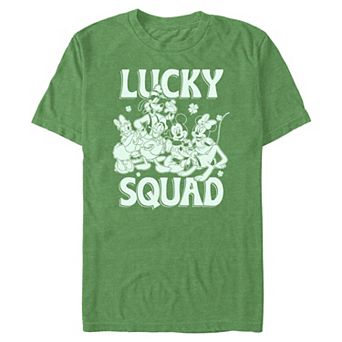 Disney's Mickey Mouse & Friends Lucky Squad Big & Tall Graphic Tee
