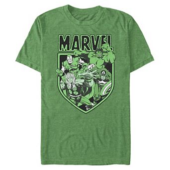Big & Tall Marvel Avengers Vintage Badge Graphic Tee