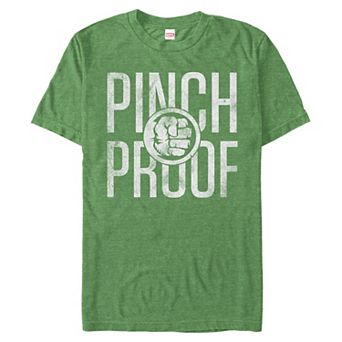Big & Tall Marvel The Hulk Pinch Proof Graphic Tee