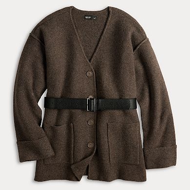 Women's Simply Vera Vera Wang Sweater Coat