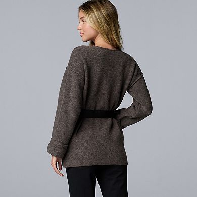 Women's Simply Vera Vera Wang Sweater Coat