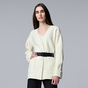 Women's Simply Vera Vera Wang Sweater Coat