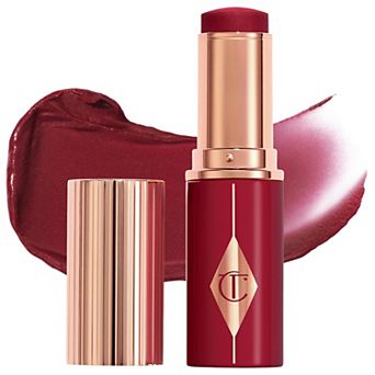 Charlotte Tilbury Unreal Lip + Cheek Glow Blush Stick with Hyaluronic Acid