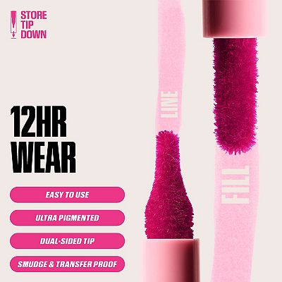 HUDA BEAUTY Lip Contour Lip Stain for 12-Hour Wear