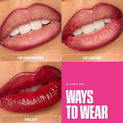 HUDA BEAUTY Lip Contour Lip Stain for 12-Hour Wear