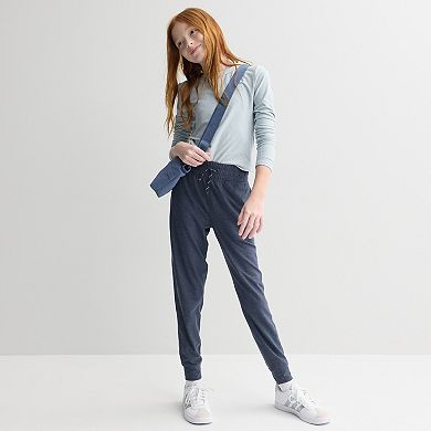 Girls 7-16 FLX Mid Rise Joggers