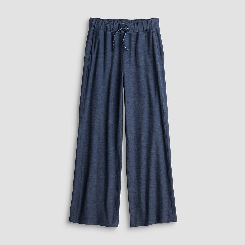 Girls 7-16 FLX Wander High Rise Wide Leg Pants, Girl's, 