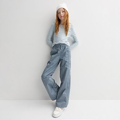 Girls 7-16 FLX Seamed Woven Dance Pants