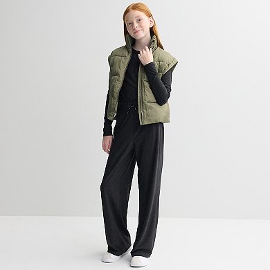 Girls 7-16 FLX Oversized Quilted Vest