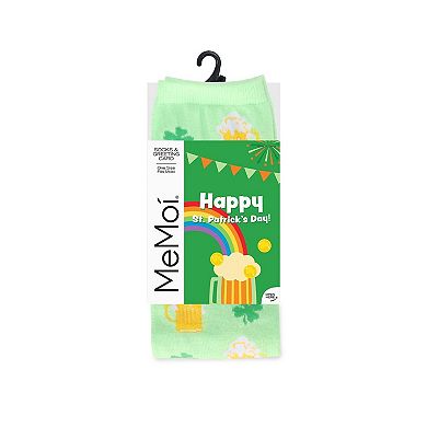 Women's Irish You Were Beer Greeting Card Socks