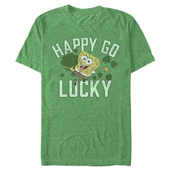 Big & Tall SpongeBob SquarePants Happy Go Lucky Graphic Tee