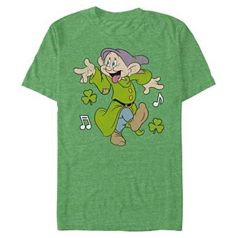 Disney Princess Snow White And The Seven Dwarfs Dopey Jig Dance Big & Tall Graphic Tee