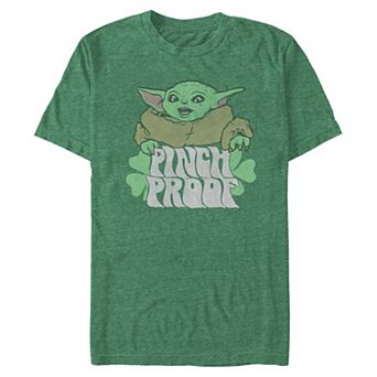 Big & Tall Star Wars The Mandalorian Grogu Pinch Proof Graphic Tee