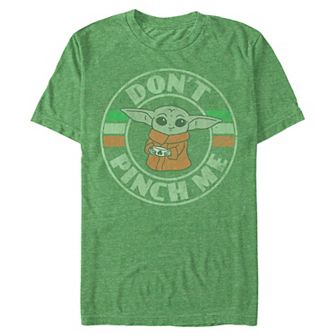 Big & Tall Star Wars The Mandalorian The Child Don't Pinch Me Graphic Tee