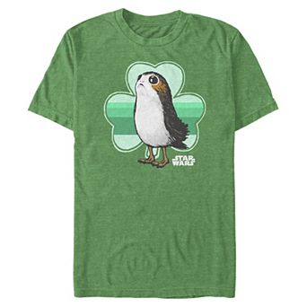 Big & Tall Star Wars Porg Clover Graphic Tee