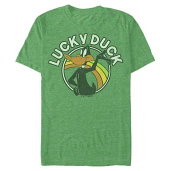 Big & Tall Looney Tunes Daffy Lucky Duck Graphic Tee