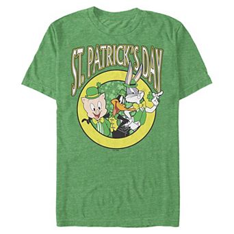 Big & Tall Looney Tunes St. Patrick's Day Buddies Graphic Tee
