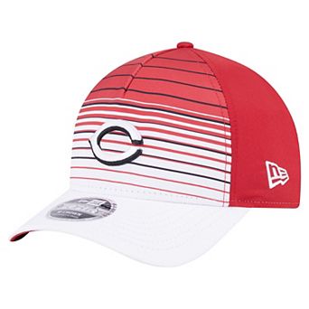Men's New Era Red Cincinnati Reds Gradient 9FORTY M-Crown Adjustable Hat