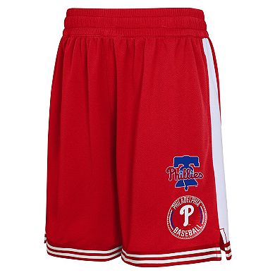Youth Red Philadelphia Phillies Infielder Shorts