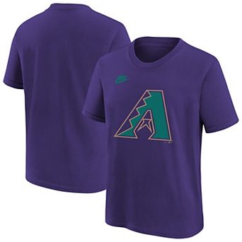 Youth Nike Purple Arizona Diamondbacks Team Logo T-Shirt