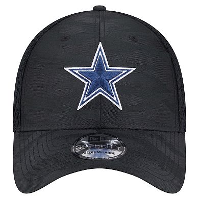 Men's New Era Black Dallas Cowboys Active Camo 39THIRTY Flex Hat