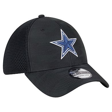 Men's New Era Black Dallas Cowboys Active Camo 39THIRTY Flex Hat