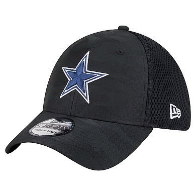 Men's New Era Black Dallas Cowboys Active Camo 39THIRTY Flex Hat