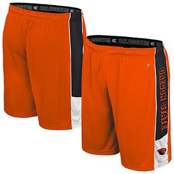 Men's Colosseum Orange Oregon State Beavers Quantum Shorts