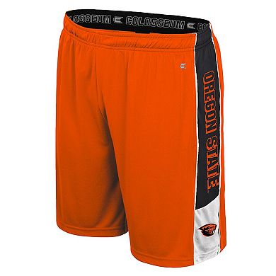 Men's Colosseum Orange Oregon State Beavers Quantum Shorts