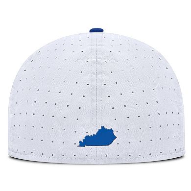 Men's Nike White Kentucky Wildcats On-Field Dugout True Performance Fitted Hat