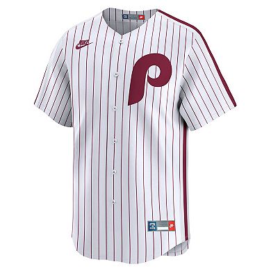 Men's Nike White Philadelphia Phillies Cooperstown Collection Limited Jersey