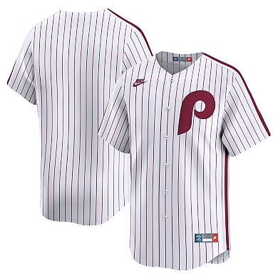 Men's Nike White Philadelphia Phillies Cooperstown Collection Limited Jersey