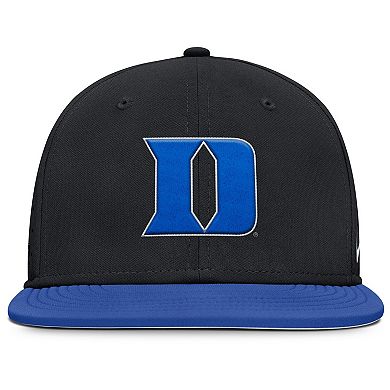 Men's Nike Black Duke Blue Devils Dugout True Dri-FIT Fitted Hat