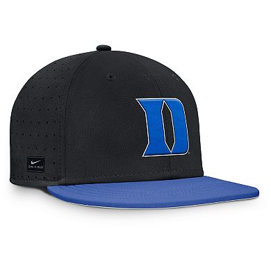 Men's Nike Black Duke Blue Devils Dugout True Dri-FIT Fitted Hat