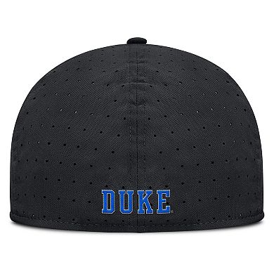 Men's Nike Black Duke Blue Devils Dugout True Dri-FIT Fitted Hat