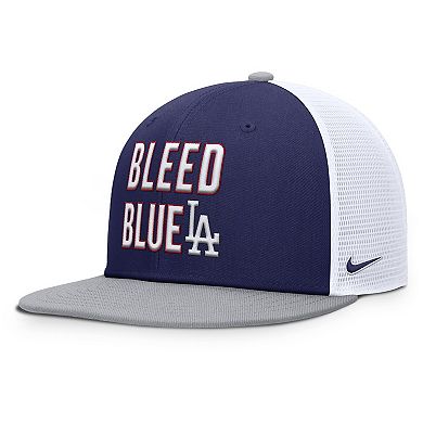 Men's Nike Blue Los Angeles Dodgers Pro Trucker Snapback Hat