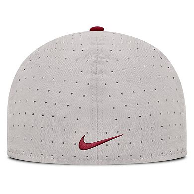 Men's Nike Gray Alabama Crimson Tide Dugout True Dri-FIT Fitted Hat