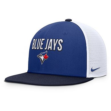 Men's Nike Royal Toronto Blue Jays Pro Trucker Snapback Hat