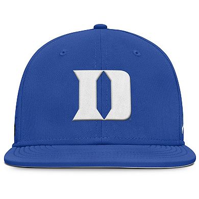 Men's Nike Royal Duke Blue Devils On-Field Dugout True Performance Fitted Hat
