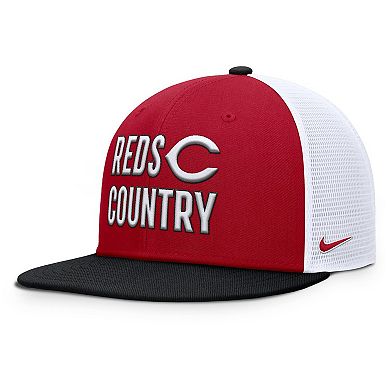 Men's Nike Red Cincinnati Reds Pro Trucker Snapback Hat