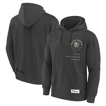 Men's Fanatics Charcoal Vegas Golden Knights Future Ground Info Pullover Hoodie