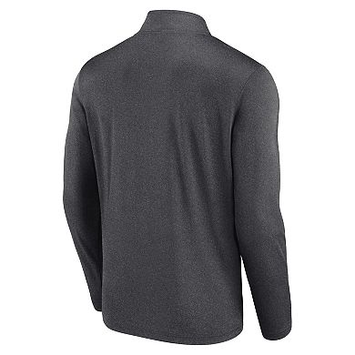 Men's Fanatics Charcoal Jacksonville Jaguars Head-to-Head Quarter-Zip Pullover