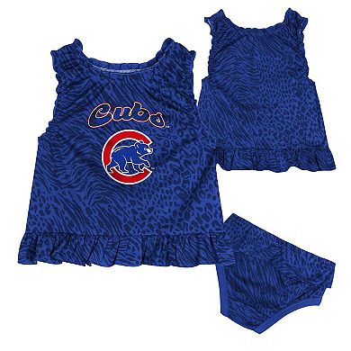 Infant Royal Chicago Cubs Playground Dress & Bloomers Set