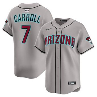Men's Nike Corbin Carroll Gray Arizona Diamondbacks Alternate Limited Player Jersey