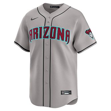 Men's Nike Corbin Carroll Gray Arizona Diamondbacks Road Limited Player Jersey