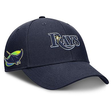 Men's Nike Navy Tampa Bay Rays Rise Gaberdine Adjustable Hat