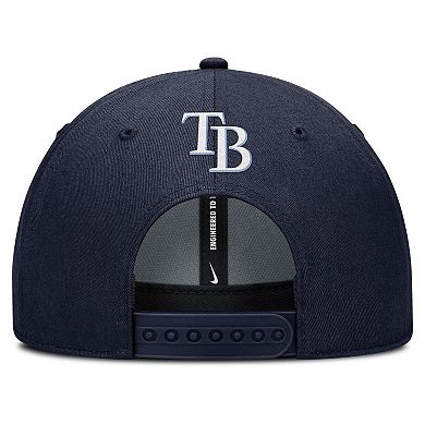 Men's Nike Navy Tampa Bay Rays Rise Gaberdine Adjustable Hat