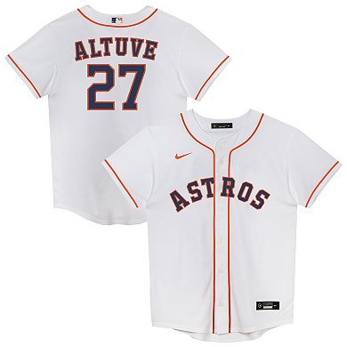 Preschool Nike Jose Altuve White Houston Astros Home Replica 2.0 Player Jersey