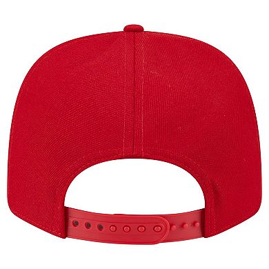 Men's New Era Red Los Angeles Angels Multi-Rope 9SEVENTY Stretch-Snap Hat