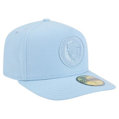 Men's New Era Light Blue Philadelphia Union Color Pack A-Frame 59FIFTY Fitted Hat